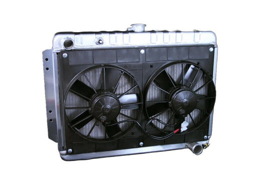 Radiator w/Fans Impala 65-70 Auto Trans Raw - 324139016A