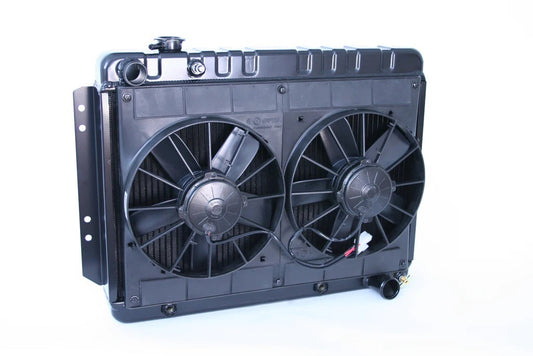 Radiator w/Fans Impala 65-70 Auto Trans Black - 324239016A