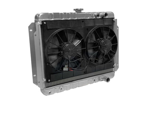 Radiator w/Fans Impala LS 65-70 Auto Trans Raw - 326139016A