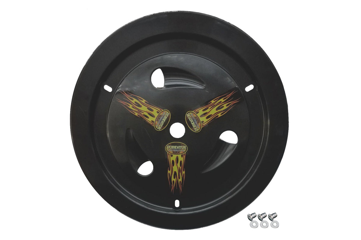 Wheel Cover Bolt-On Black - DOM1013BBK