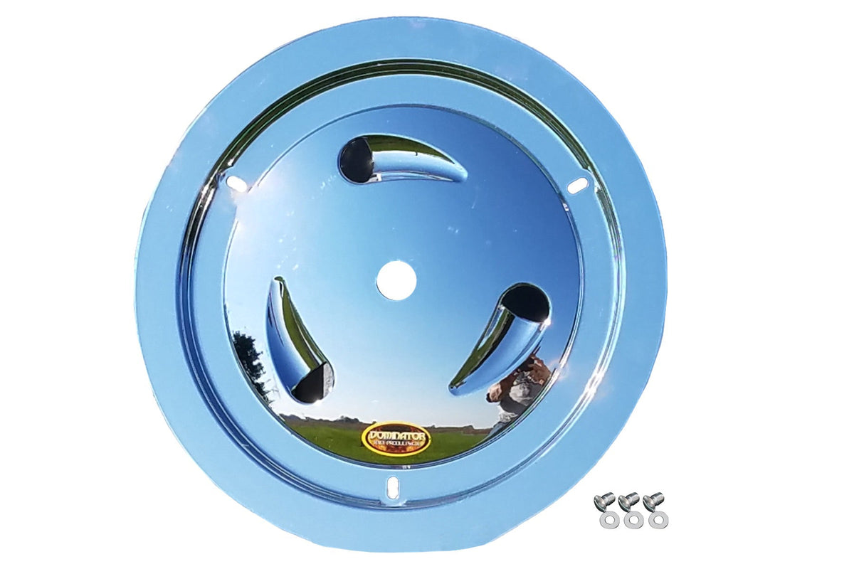 Wheel Cover Dzus-On Chrome - DOM1013DCHROME