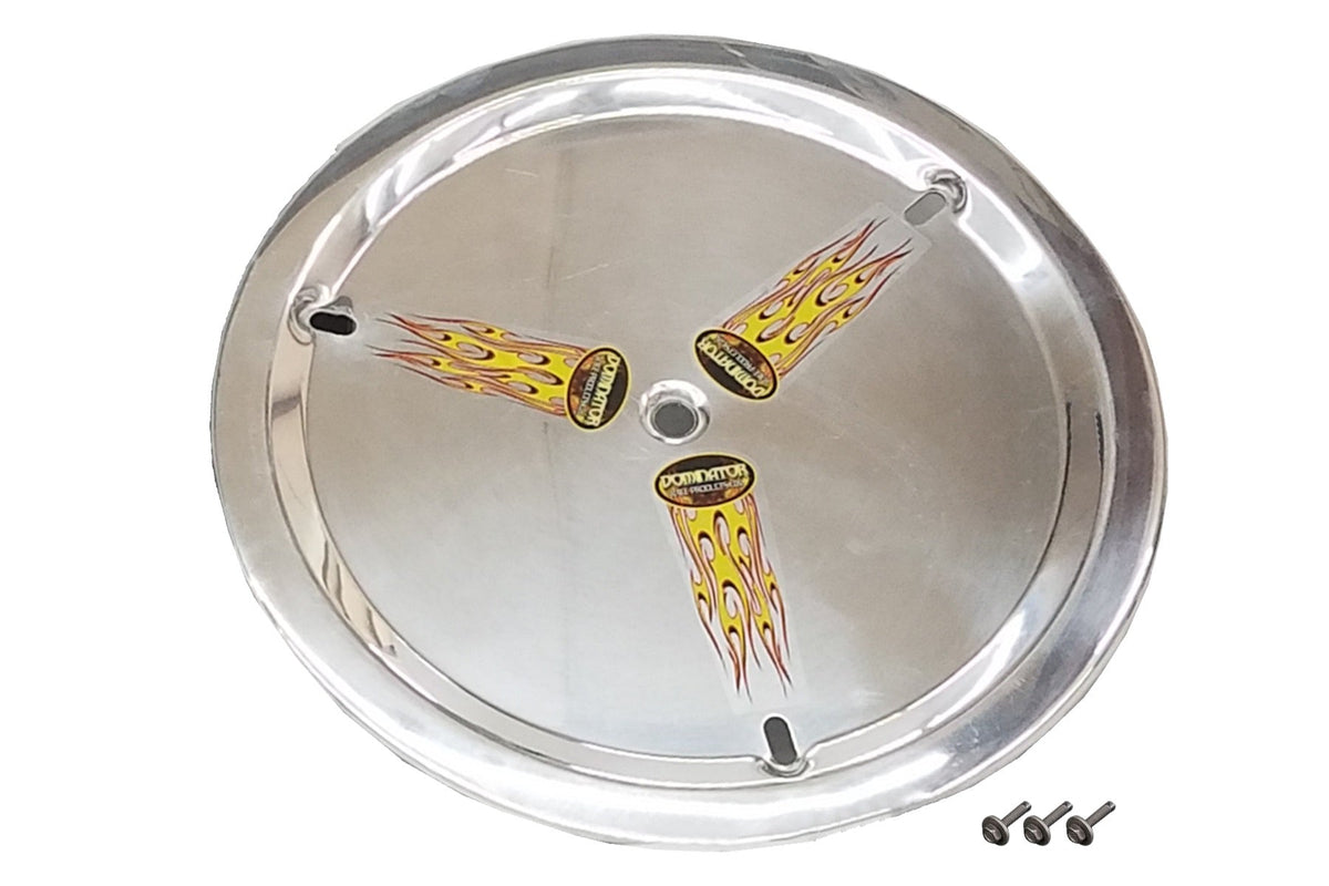 Wheel Cover Aluminum Bolt-On 15in Polished - DOM1030BPOL