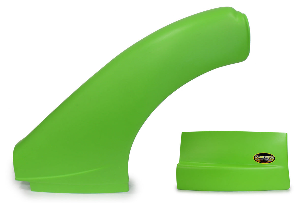 Dominator Late Model Flare Left Xtreme Green - DOM2302XG