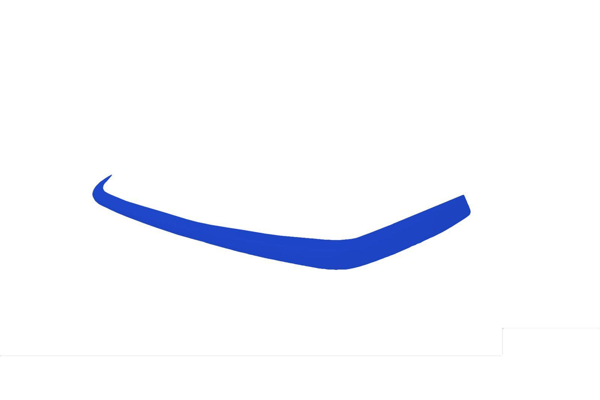 Dominator Late Model Valance Cover Blue - DOM2304BL