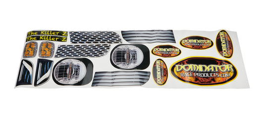 Graphics Headlight 81 Z-28 Camaro Killer Z - DOM324