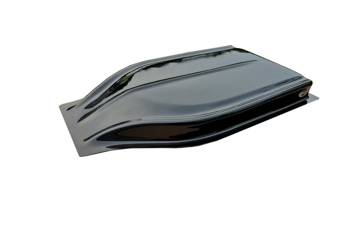 Hood Scoop Stalker 2.5in Street Stock Black - DOM517BK