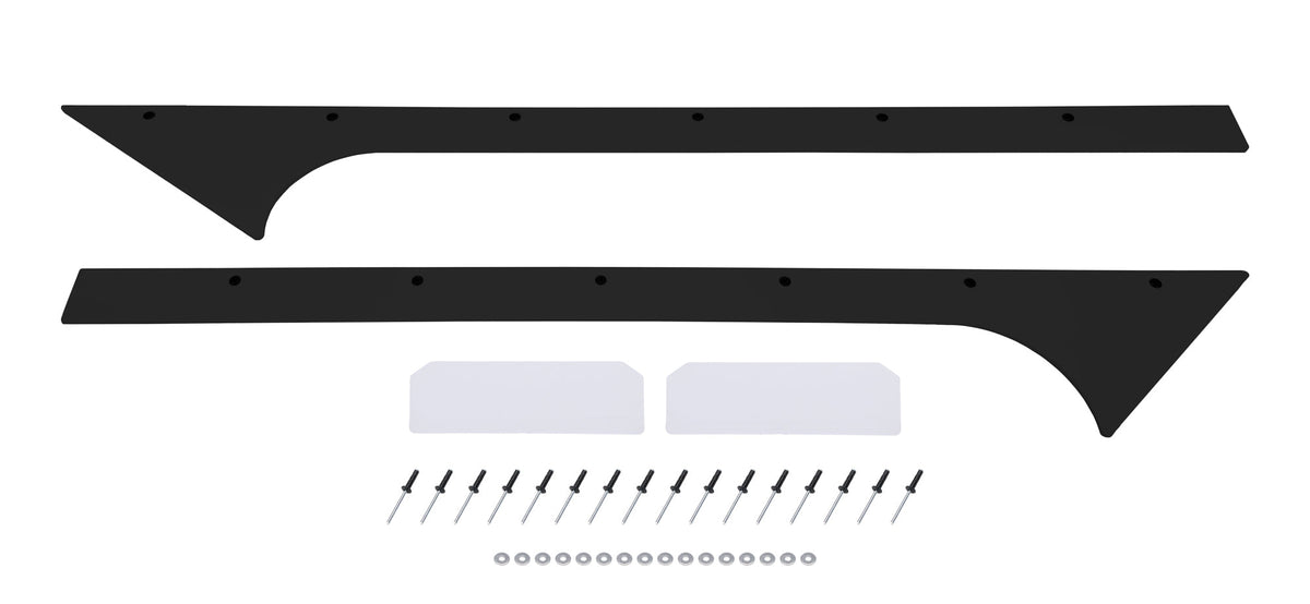 Pillar A Pair Late Model Black - DOM835BK
