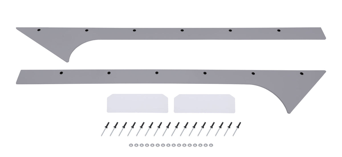 Pillar A Pair Late Model Gray - DOM835GRY
