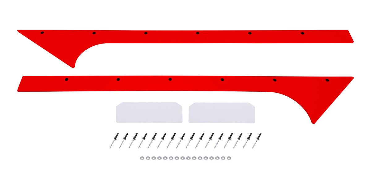 Pillar A Pair Late Model Red - DOM835RD