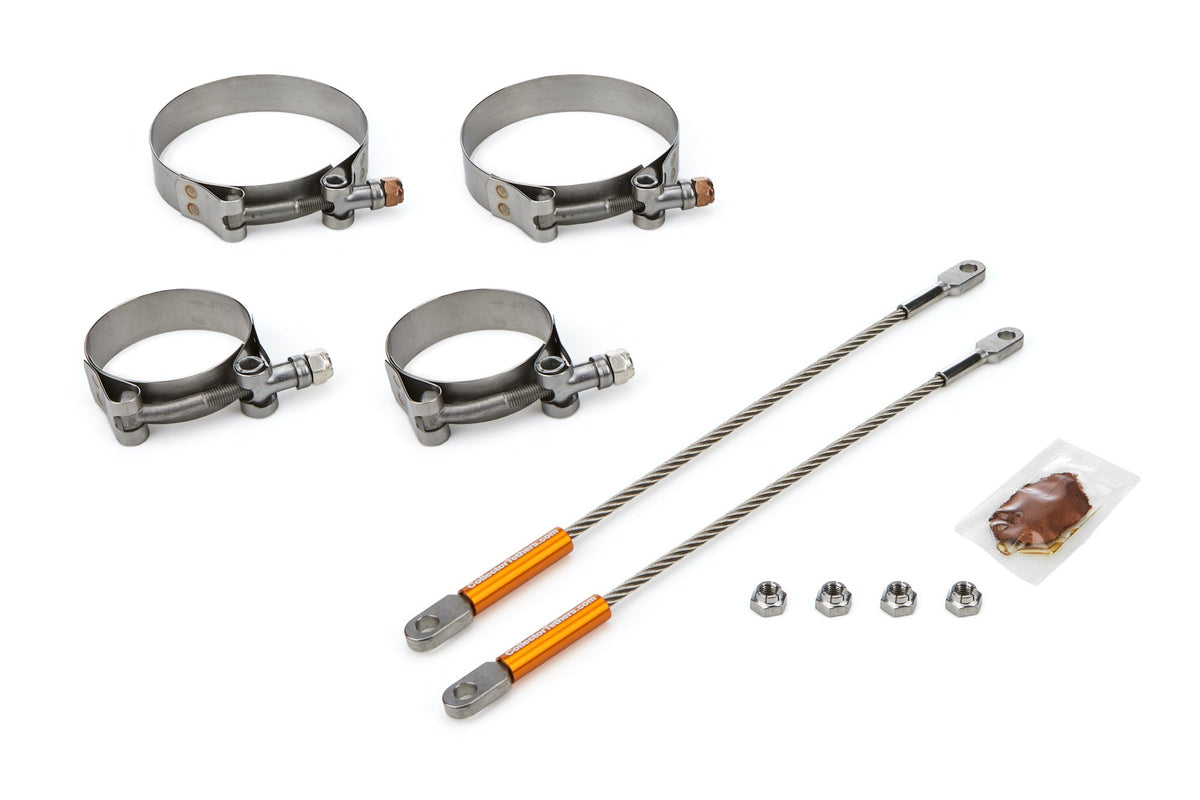 10in Premium Tether Set 2.125 Pri/3.500 Clamp - 001021253500