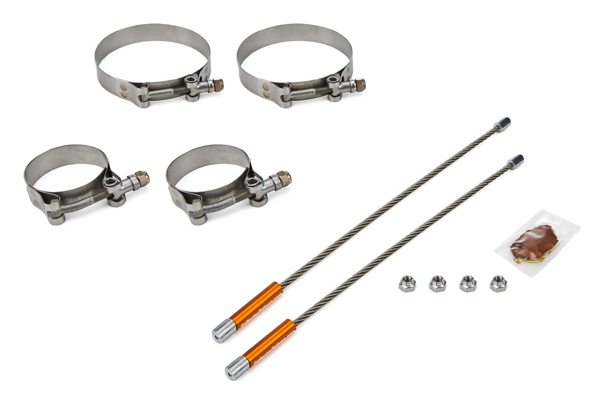 10in Lite Tether Set 2.250 Pri/4.000 Clamp - 201022504000