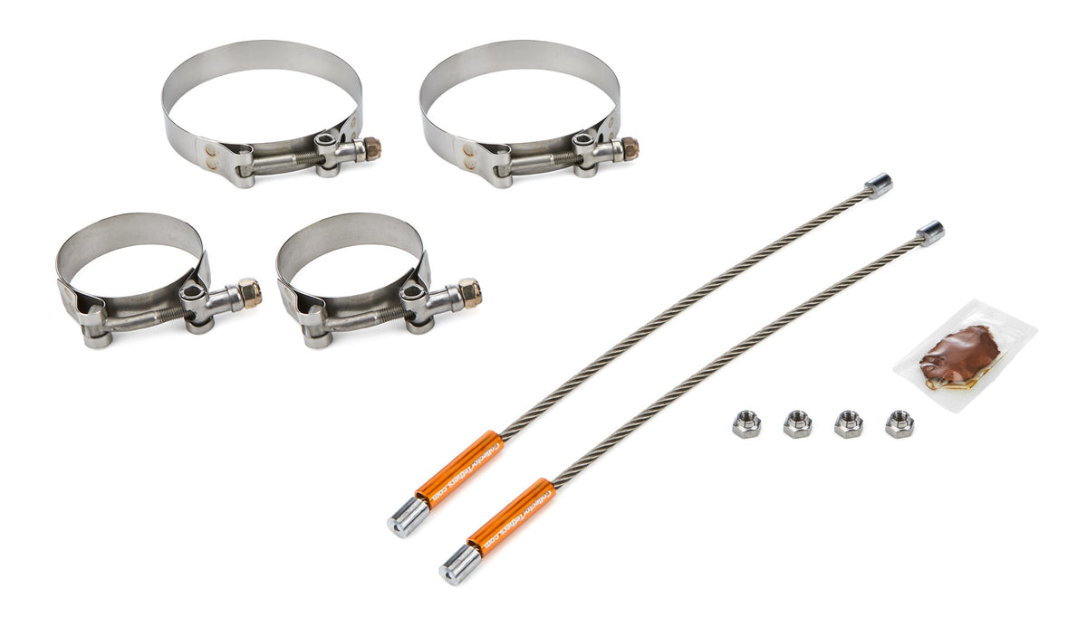 10in Lite Tether Set 2.375 Pri/4.000 Clamp - 201023754000