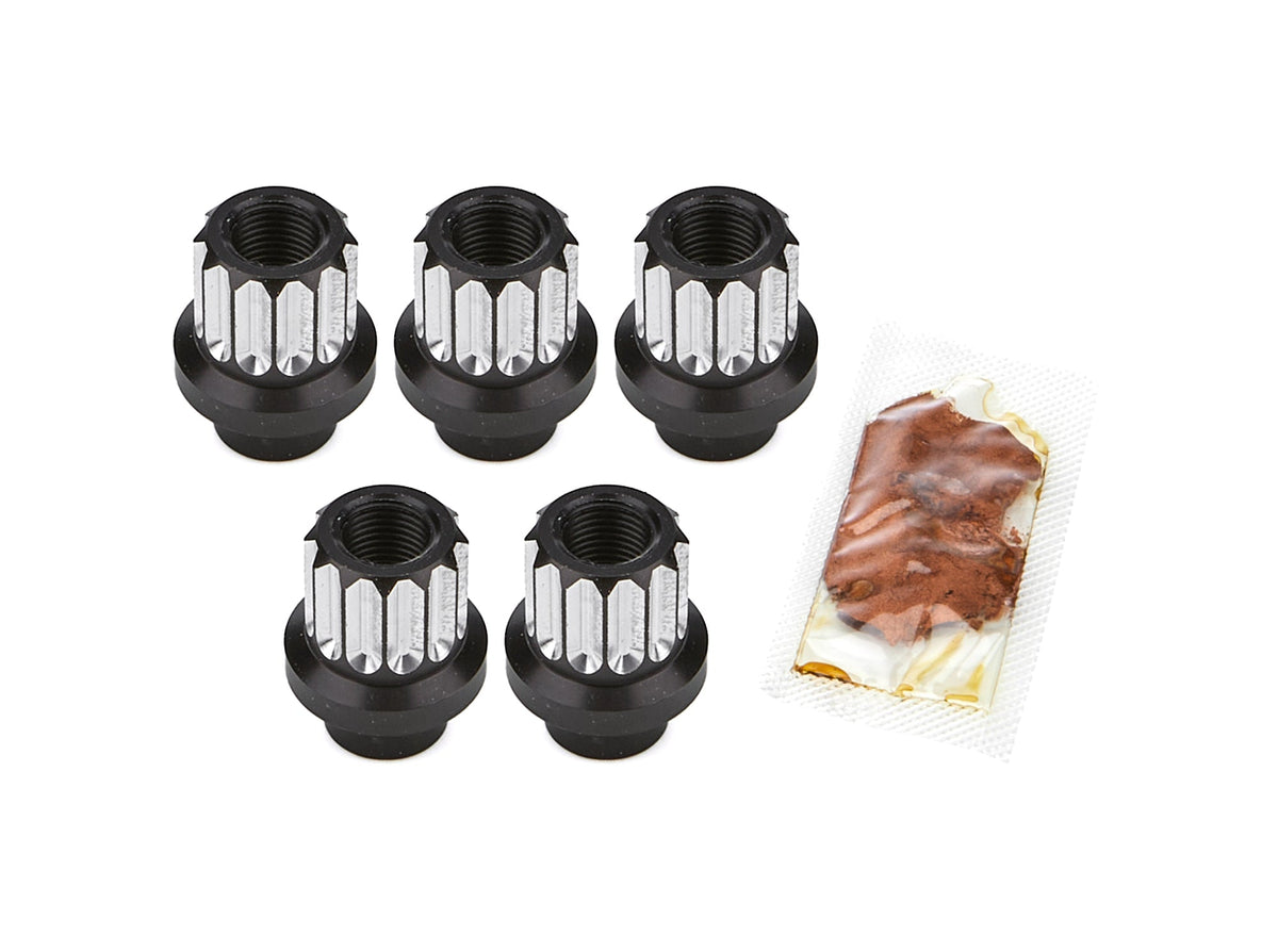 Billet Aluminum 12pt Lug Nuts - 1/2 5pk - 7205500M