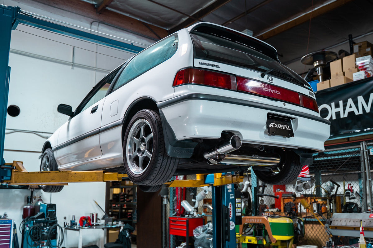 FR SPORT Apexi WS2 Catback Exhaust - 1988-1991 Honda Civic Hatchback *Discontinued - View 5