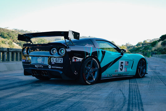 Chevrolet Corvette C6 / C6 Z06 GTC-500 Carbon Fiber Adjustable Wing