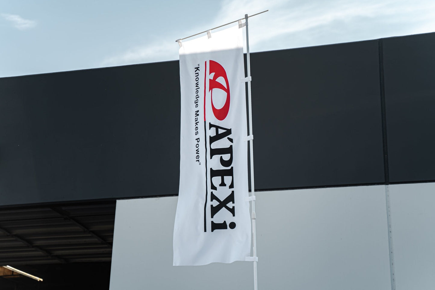 Apexi A'PEXi "Knowledge Makes Power" Nobori Flag - Limited Edition *Discontinued