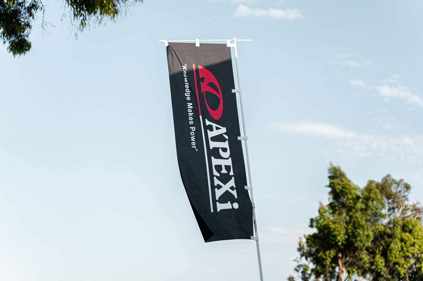 Apexi A'PEXi "Knowledge Makes Power" Nobori Flag - Limited Edition *Discontinued
