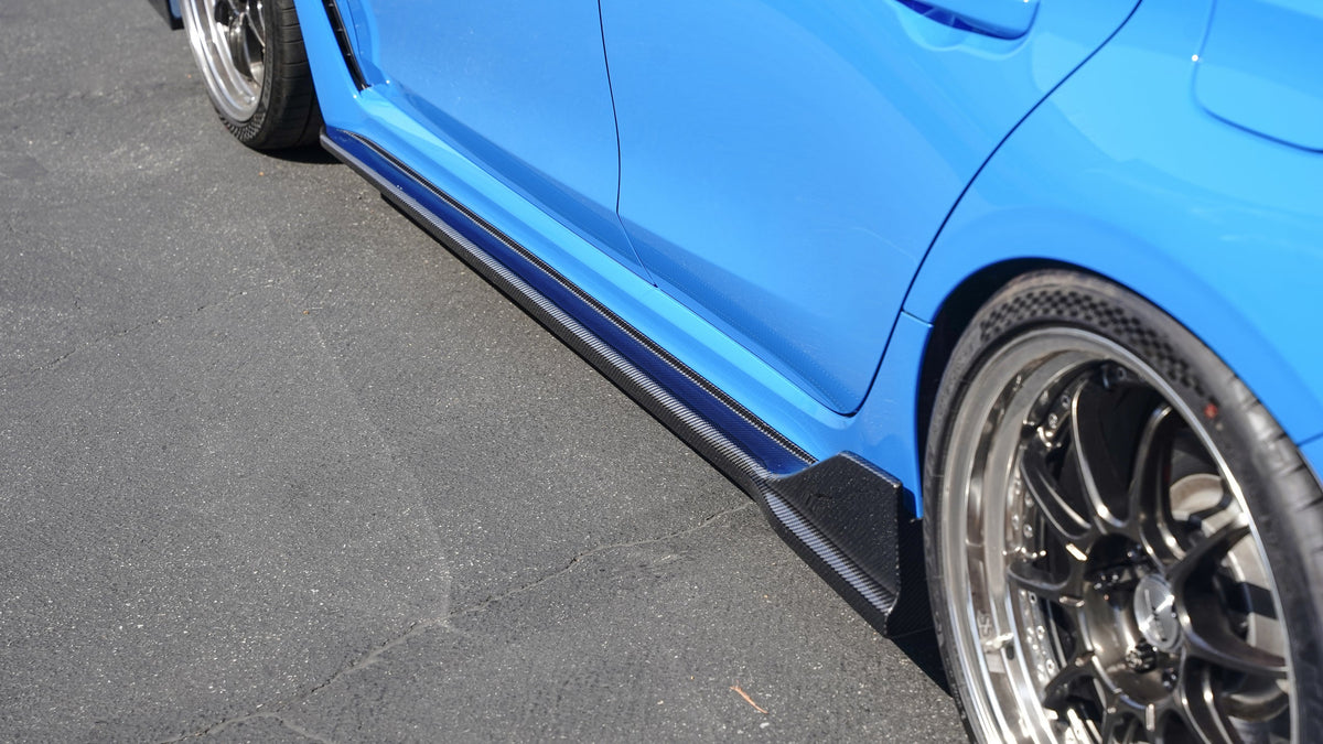 Carbon Fiber  Side Rocker Extensions/ Side Skirt -Honda FL5 Civic Type R 2023 - Current