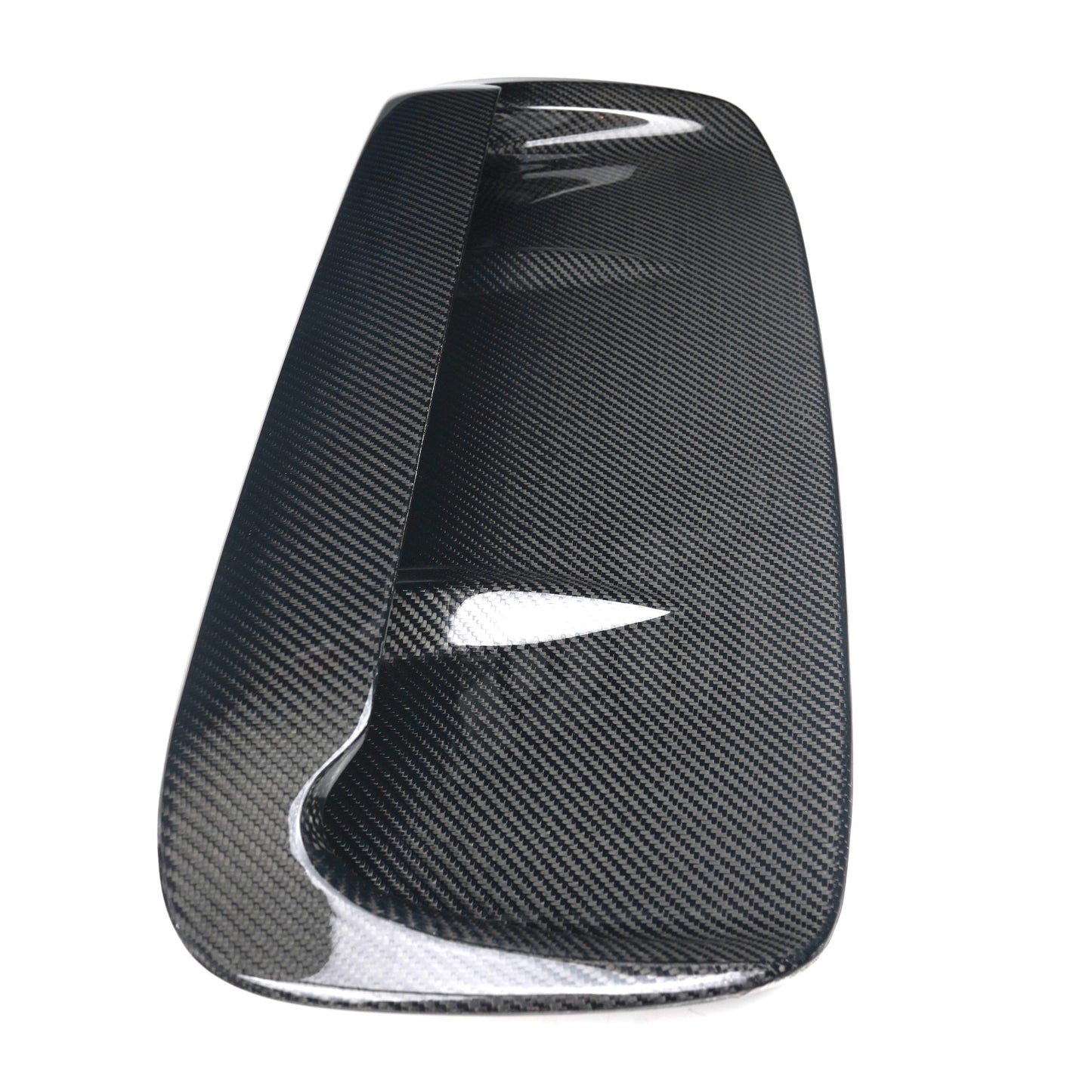 JDMuscle [15-21 WRX/STI] Prepreg Carbon Fiber Hood Scoop V1