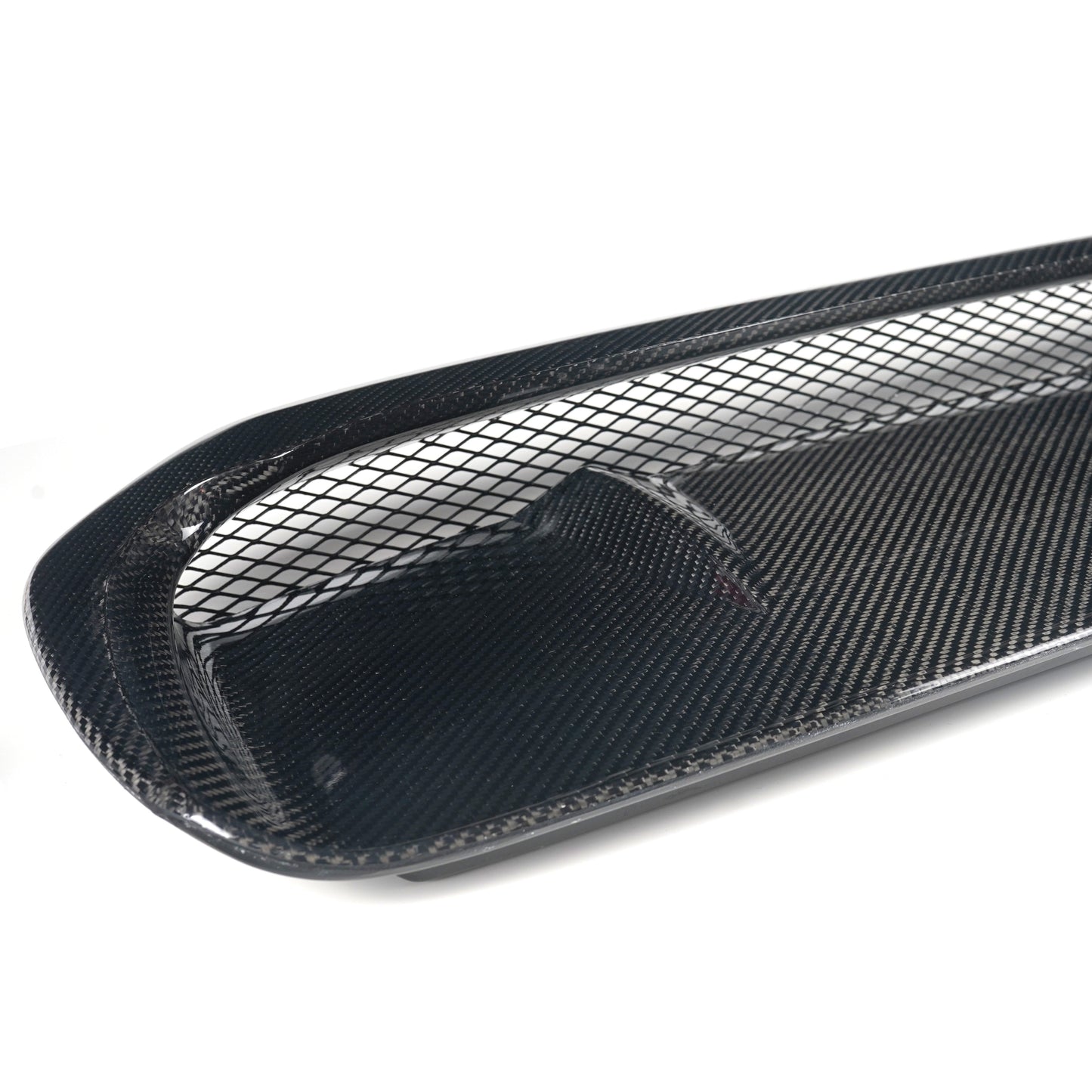 JDMuscle [15-21 WRX/STI] Prepreg Carbon Fiber Hood Scoop V1