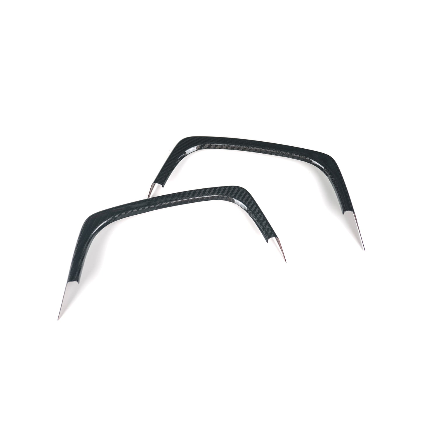 JDMuscle [15-21 WRX/STI] Pre-preg Carbon Fiber Exhaust Trim Covers