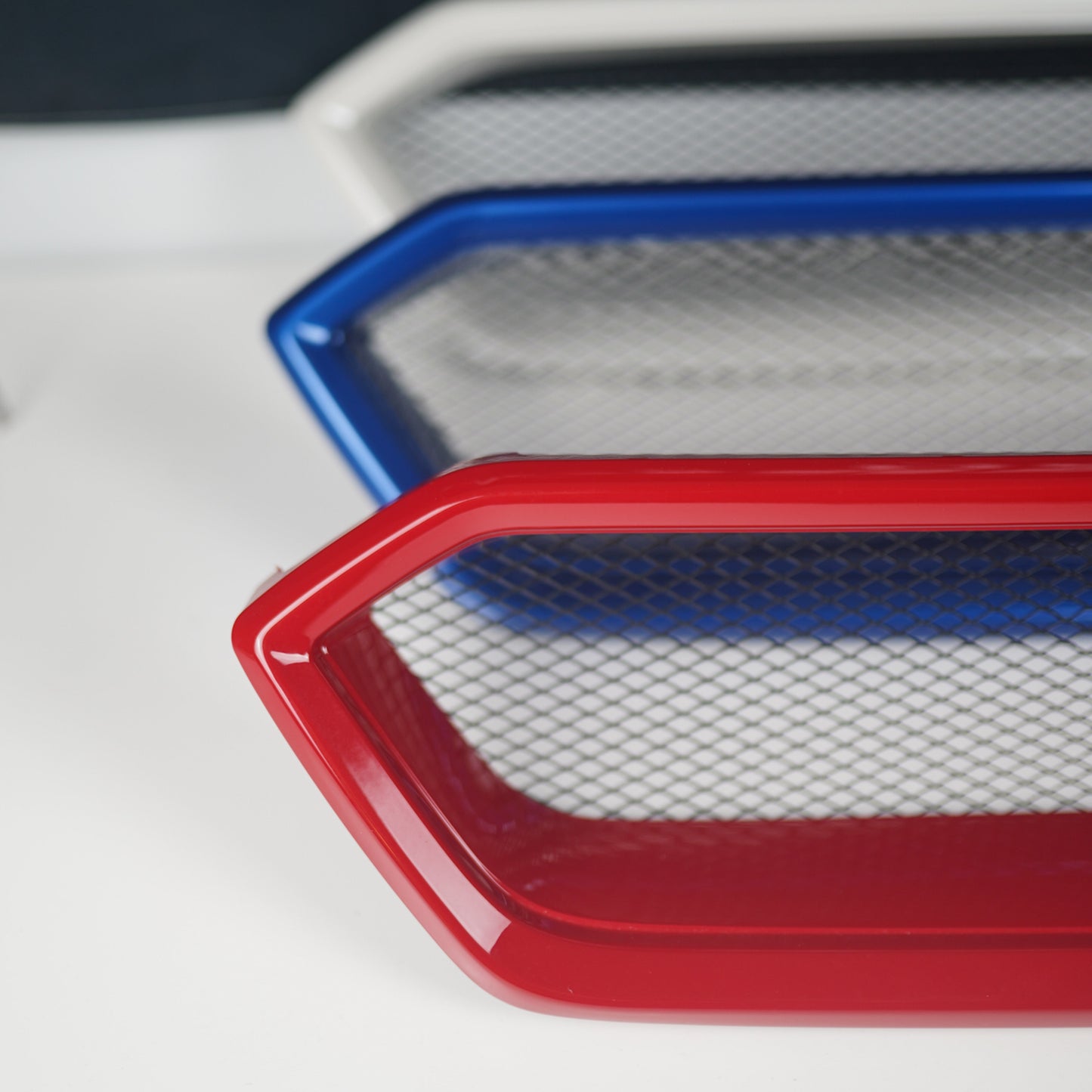 JDMuscle [18-21 WRX/STI] CS Style V2 Front Bumper Grille | Paint Matched/Gloss Black