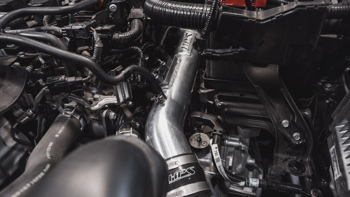 HPS Performance Upper Cold Side Intercooler Charge Pipe Kit, 2018-2022 Honda Accord 1.5L Turbo, 17-134