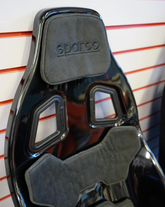Sparco Ultra Seat Pad Kit - Half, Alcantara
