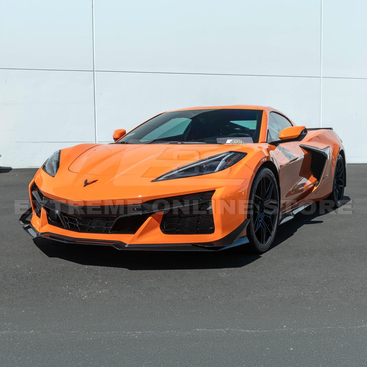 Corvette C8 Z06 / E-Ray Dry Carbon Fiber Front Side Canards — Dive Planes