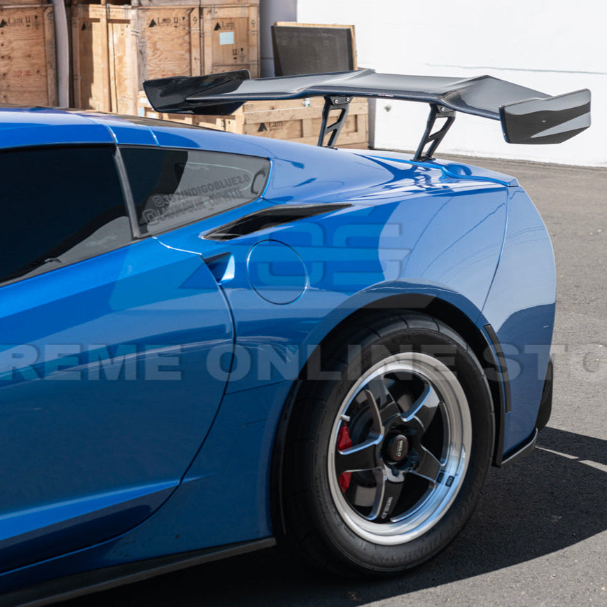 EOS Corvette C7 ZR1 ZTK Conversion Rear Spoiler High Wing