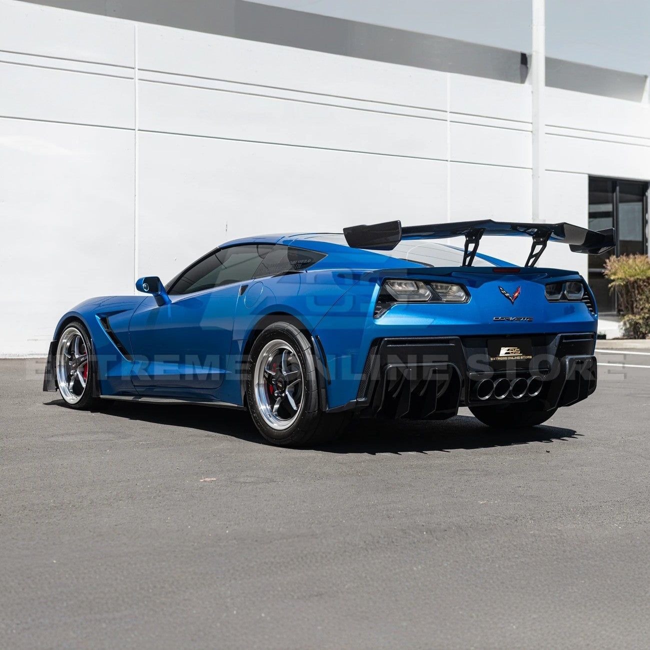 EOS Corvette C7 ZR1 ZTK Conversion Rear Spoiler High Wing