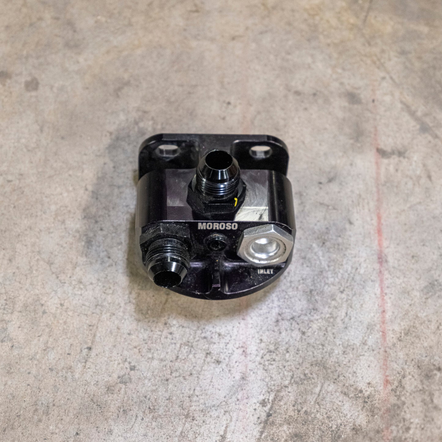 T1 Moroso Remote Mount Filter Adapter