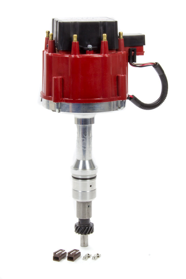 Racing Distributor SBF 351W Red Cap w/o Vac Adv - 358212RD