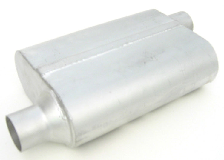 Dual Chamber Muffler 2.25in Offset/Offset - 17658