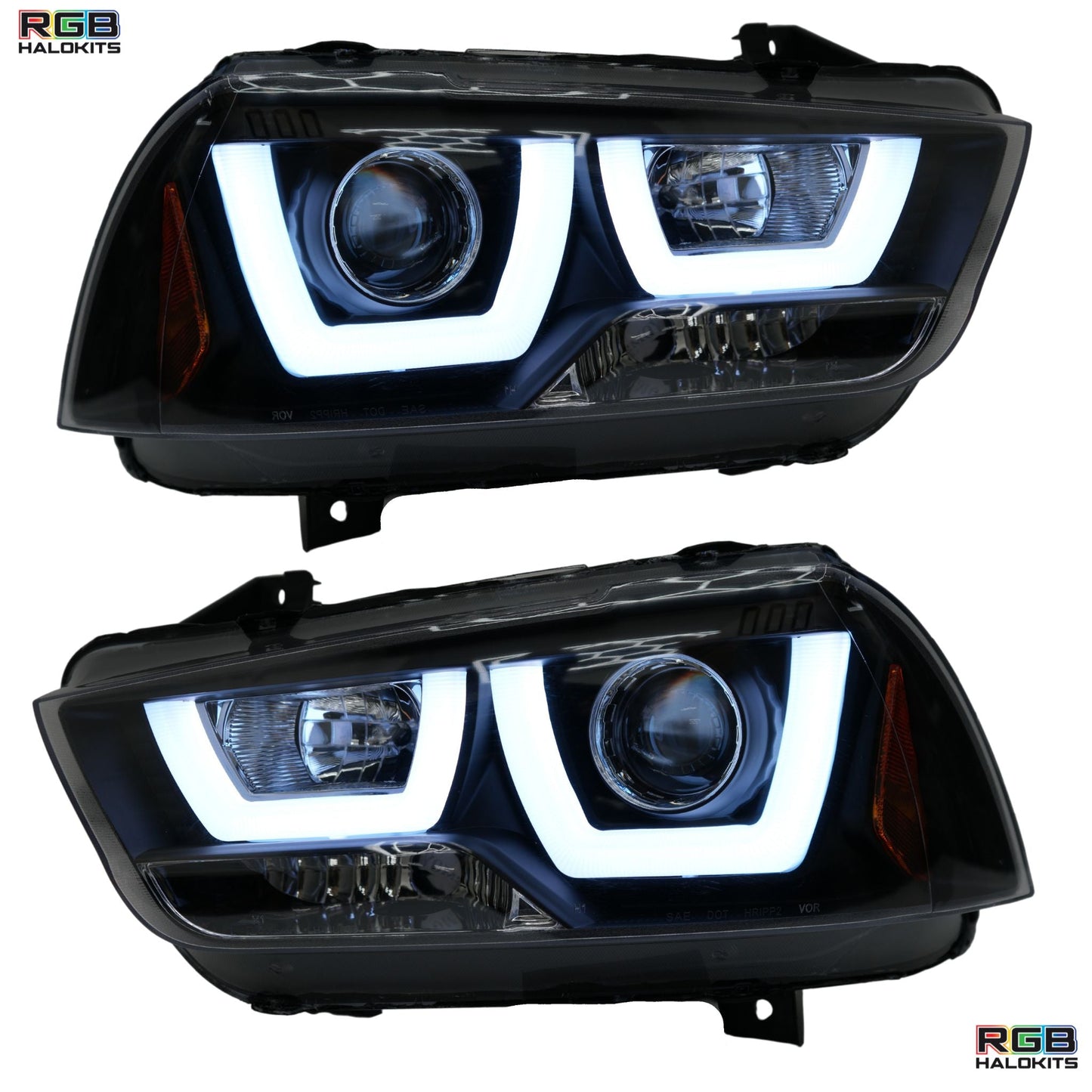 Dodge Charger Spec-D Multicolor Flow DRL Boards (2011-2014)