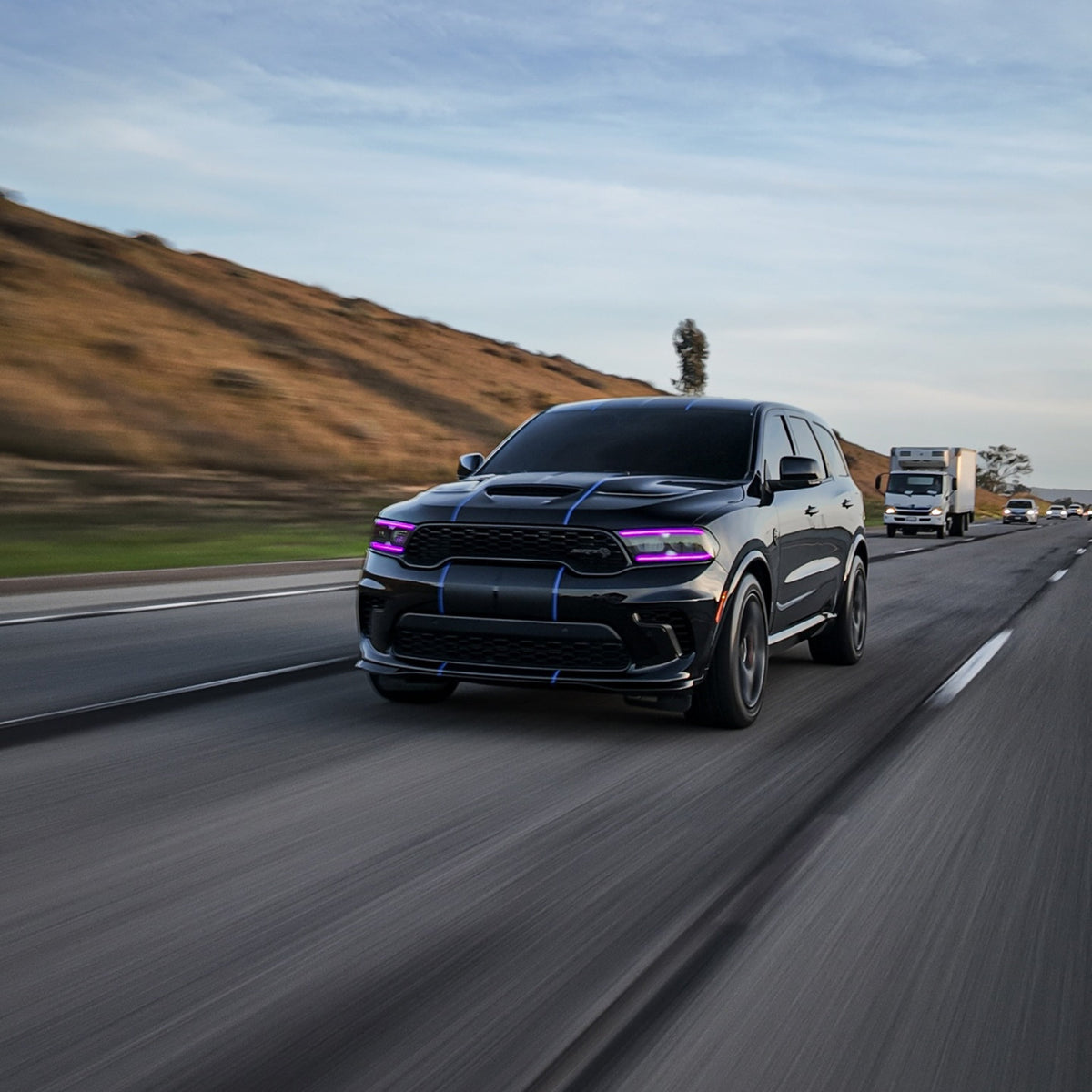 RGB Halo Kits Dodge Durango Multicolor Flow DRL Kit (2021-2026) - View 4