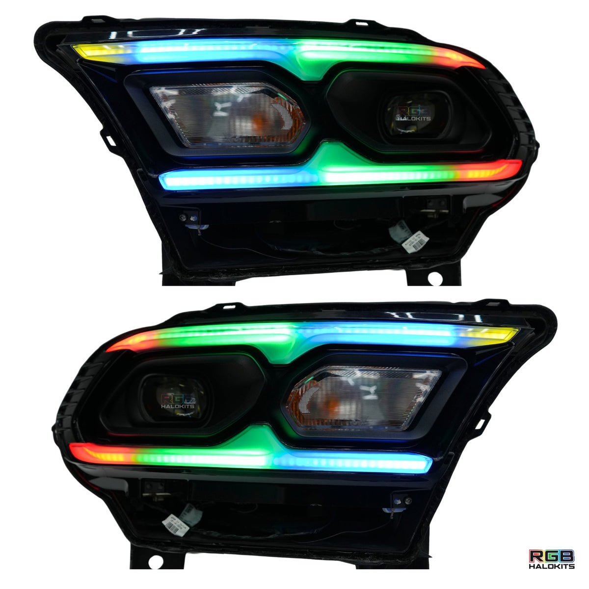 RGB Halo Kits Dodge Durango Multicolor Flow DRL Kit (2021-2026) - View 5