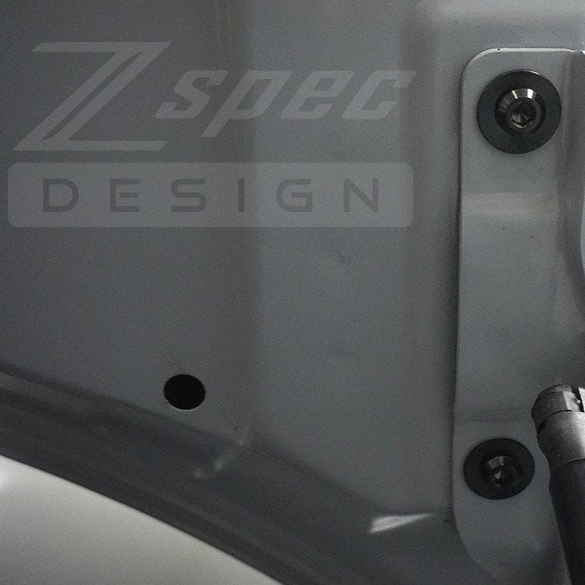 ZSPEC Hood Hinges Fasteners Kit for '18+ Stinger GT, Titanium