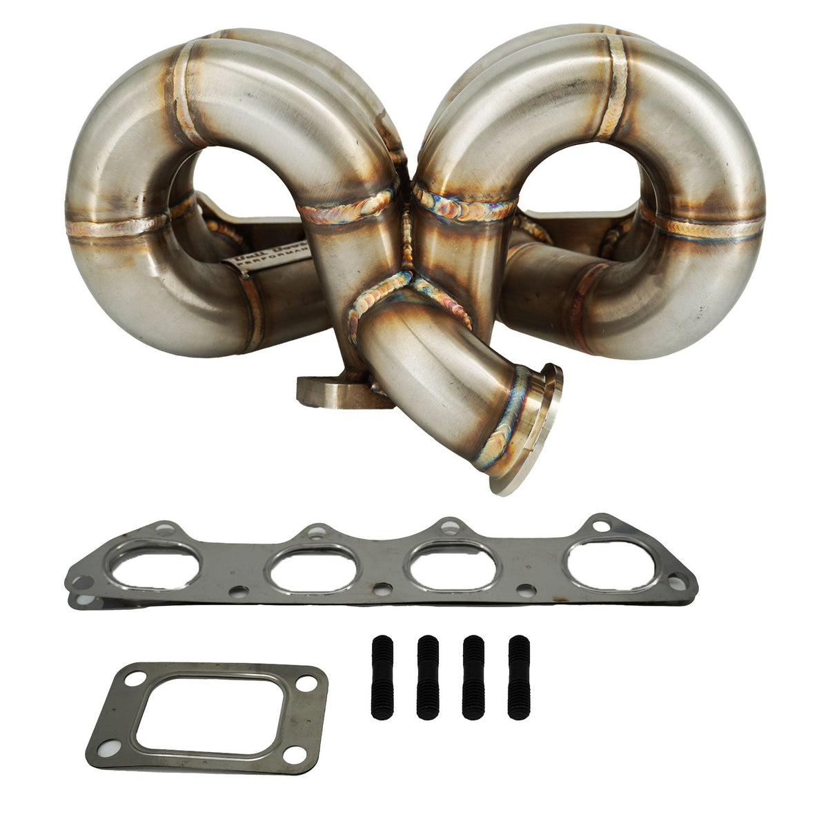 Bull Boost Performance D Series AC PS Compatible T3 .63 Turbo Manifold Kits GSR D15 D16 For Honda...