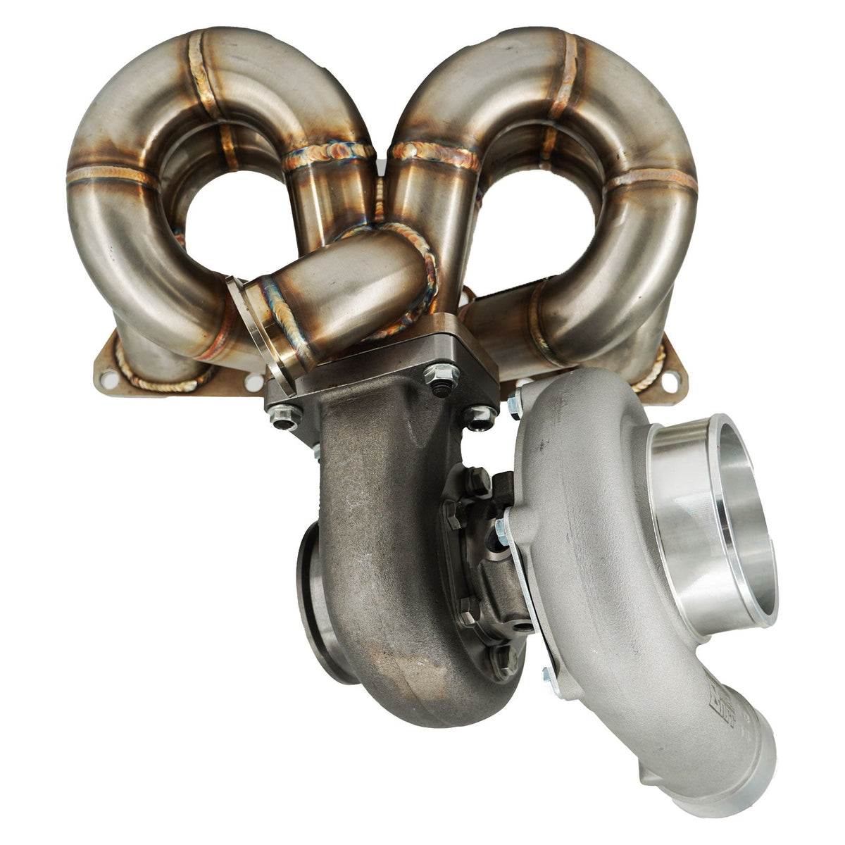 Bull Boost Performance D Series AC PS Compatible T3 .63 Turbo Manifold Kits GSR D15 D16 For Honda...
