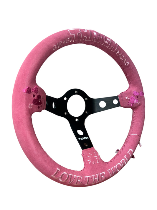 Speedzone Performance LLC 2nd option Thrash racing Steering wheel (Love the world) - View 2