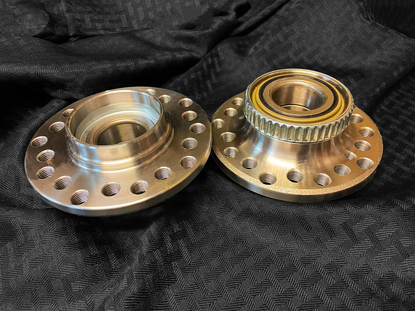 SpecE46 Multi-Pattern Front Hubs and Bearings - Multihub