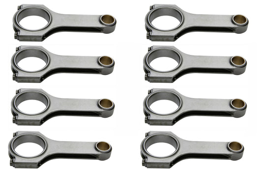 SBF 4340 Forged H-Beam Rods 5.400 w/2.123 Pin - CRS5400S3D