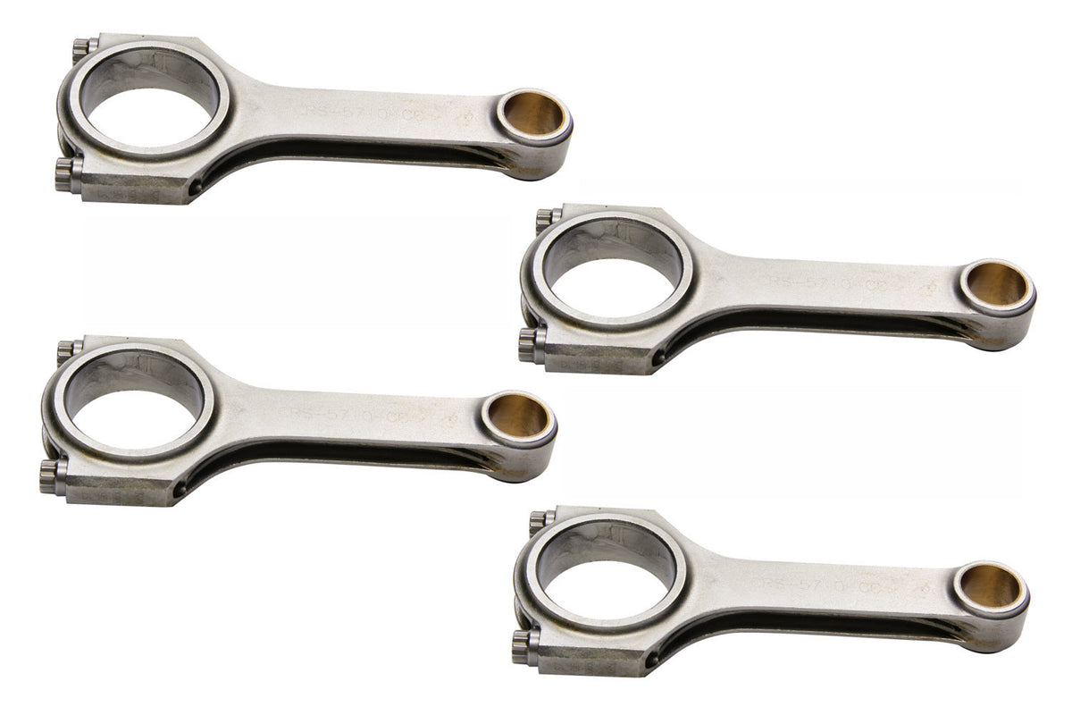 GM Quad 4 4340 Forged H-Beam Rods 5.710 - CRS5710C3D