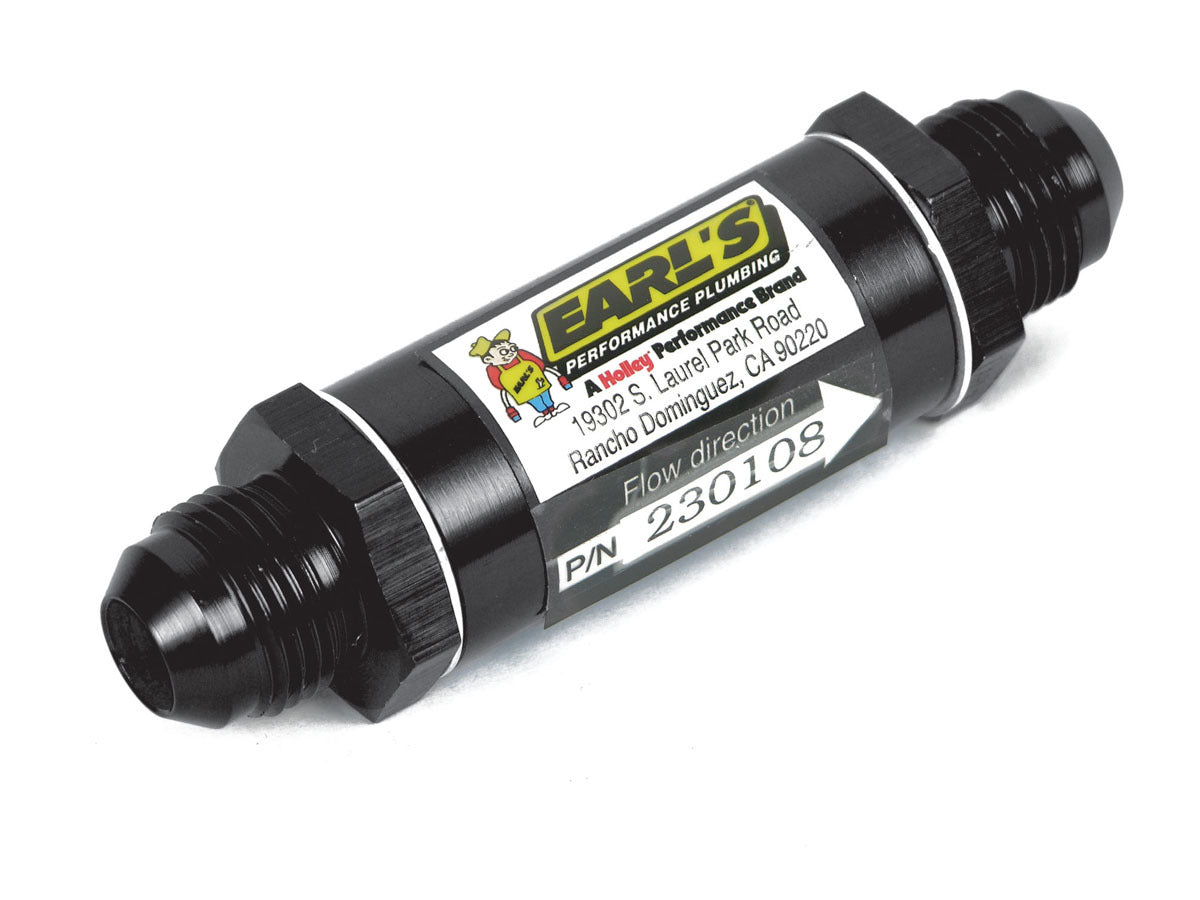 #6 Fuel Filter W/Bronze Element Black - AT230106ERL