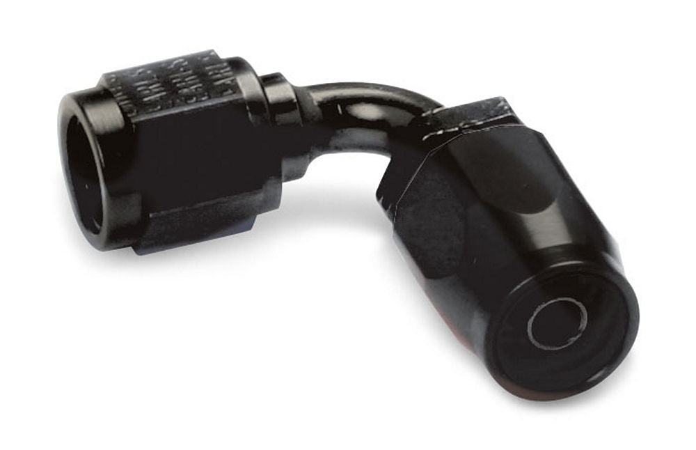 4 90 Degree Auto-Fit Hose End Black - AT309104ERL
