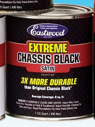 Extreme Chassis Black Paint Quart Can - 11176ZP
