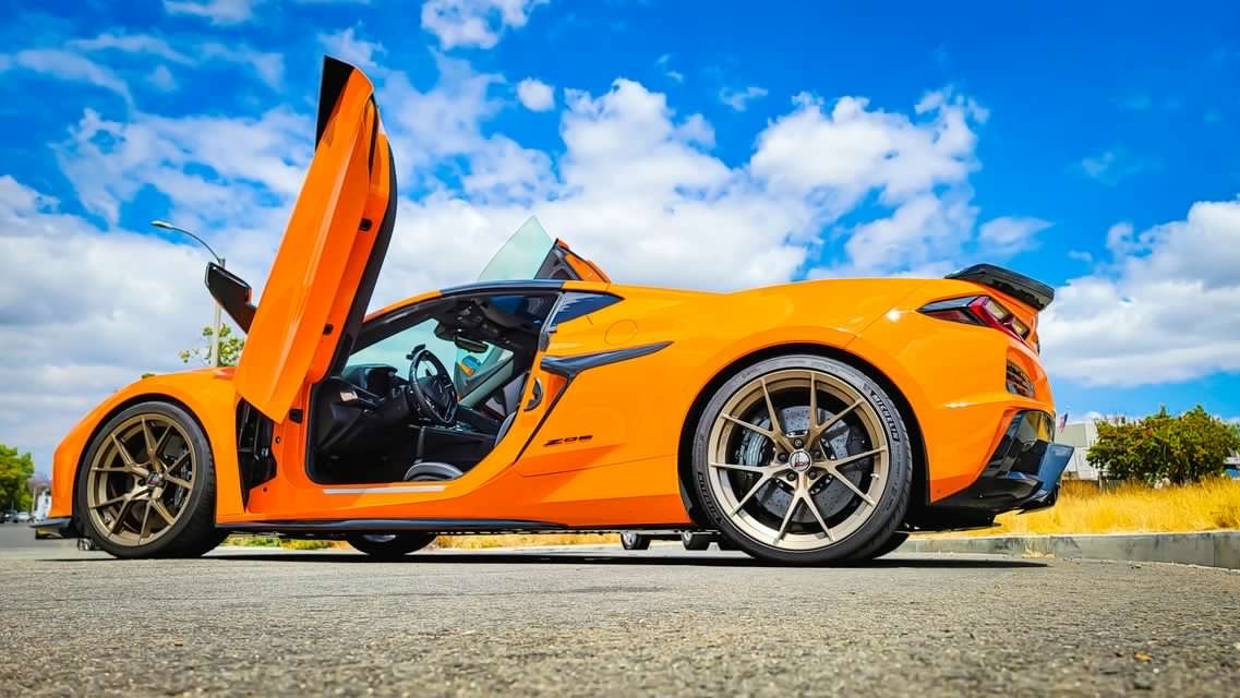 Jesse Iwuji Performance Vertical doors | Chevrolet Corvette C8 Z06 2023-2025  Lambo Door...