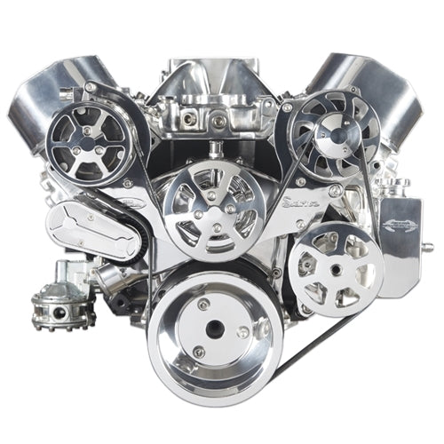 Serpentine Pulley Kit Big Block Chevy - MS10750BP