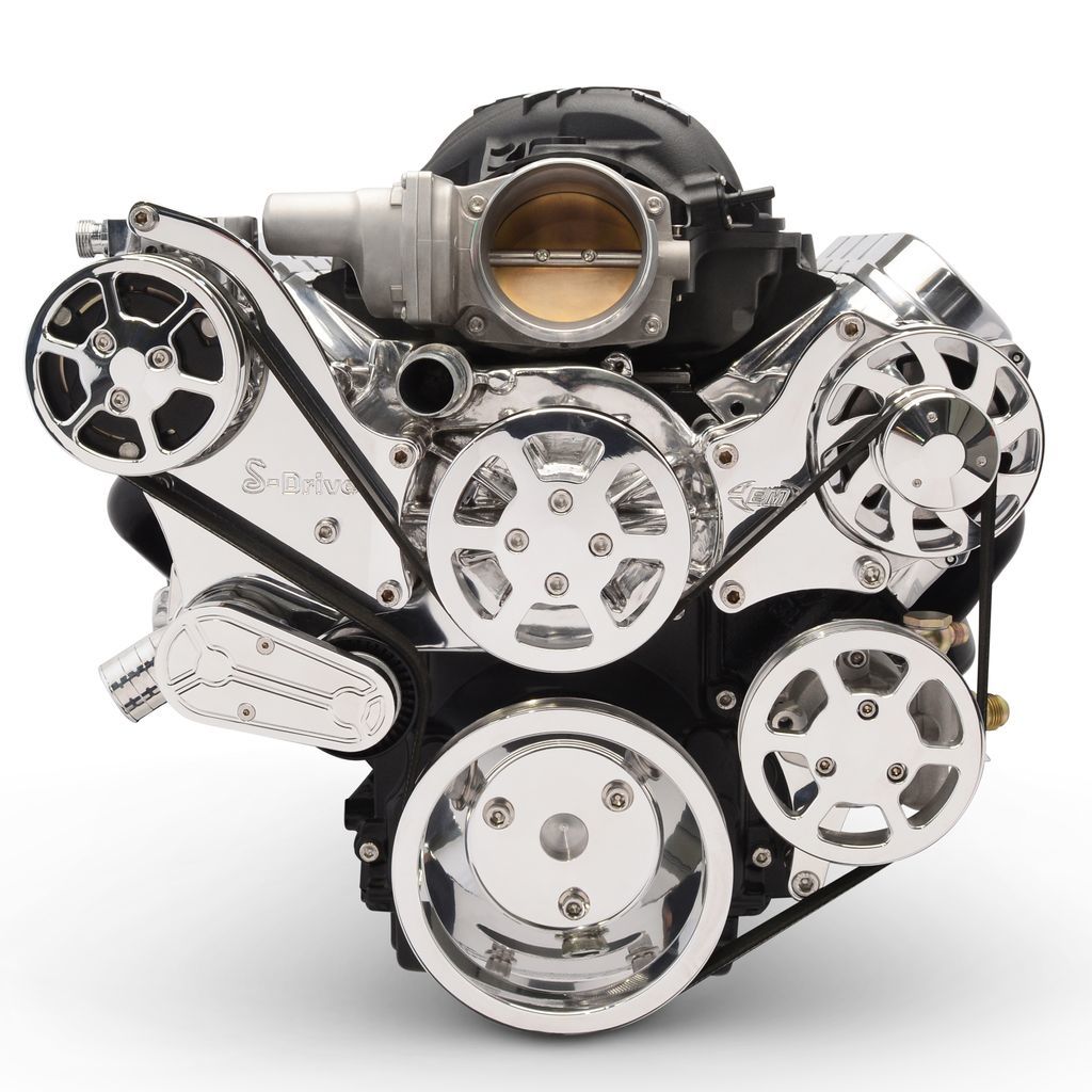 Serpentine Pulley Kit LS Engine - MS11790RP